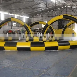 Factory Price 0.55mm PVC Tarpaulin Inflatable Zorb Ball Track For Sale thumbnail-2