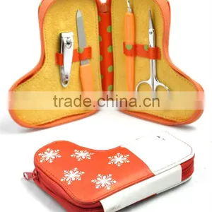 Travel Manicure Set Personal Care Manicure Set in Sock Shaped Box thumbnail-1