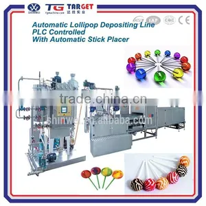 600kg/h Output Advanced Technology Servo Driven Lollipop and Hard Candy Deposting Line Quality Choice thumbnail-1