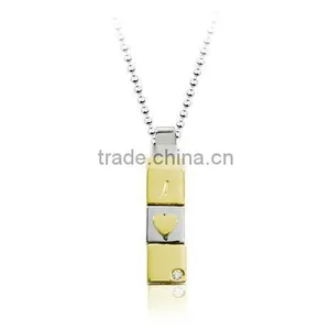1120632 Korean Version of the Popular I Love Fashion Pendant Necklace Jewelry thumbnail-1