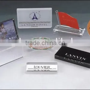 Customized Latest Frost Acrylic Award With Silk Screen thumbnail-1