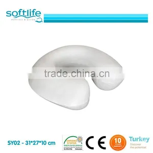 Memory Foam Eliptic Travel Pillow thumbnail-1