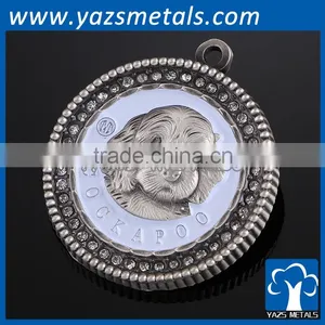 Custom Unique Cute Animal Dog Pet Decoration Metal Dog id Tag thumbnail-6