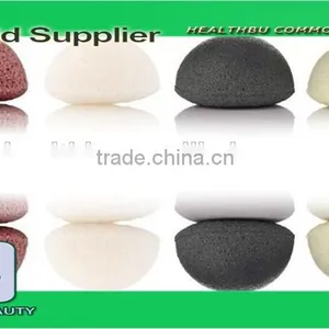 Amazon Hot Saling Facial Cleaning Tools Type and Yes Washable Sponge Konjac thumbnail-1