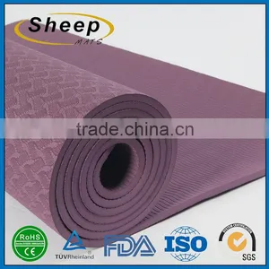 Waterproof Natural Eco-friendly Colorful Anti-slip Yoga Mat Rubber Quality Choice thumbnail-2