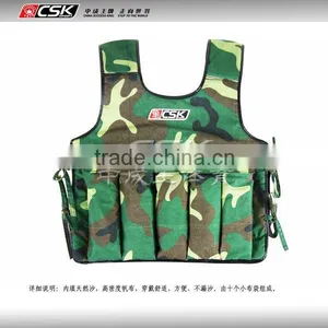 Strapped Unfilled Adjustable Sand Weight Vest thumbnail-1
