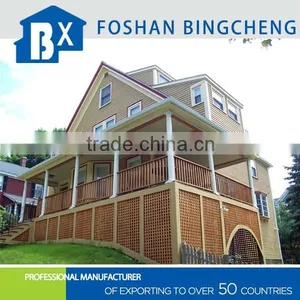 Colorful Perfabricated Modular Steel Villas thumbnail-2