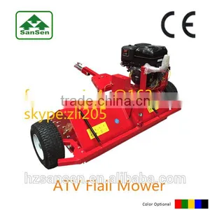 CE Flail Mower Tow-behind Quad ATV, Gasoline ATV Mower With 13hp Briggs&stratton Engine Working Width 1200mm thumbnail-1