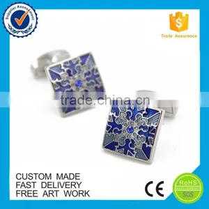 Custom Cufflinks for Men, Cufflink Manufacturer, Soft Enamel Cufflinks thumbnail-5