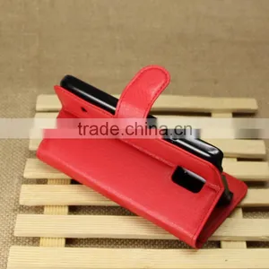 Wholesale Folio Stand Case for Samsung Galaxy S5 Mini PU Leather Flip Cover With Wallet thumbnail-5
