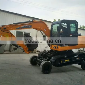 Earthmoving Machinery 8 Ton Excavator Construction Long Reach Excavators thumbnail-4
