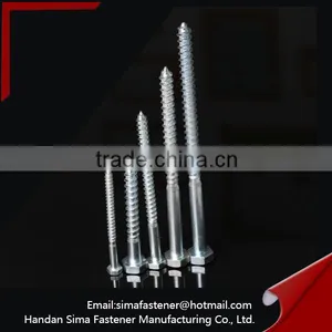 Best Quality DIN 571 Hex Head Lag Screw Galvanized thumbnail-4