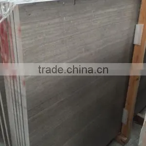 Grey Wooded Marble Slab Supplier 12"*24"*3/8" thumbnail-3