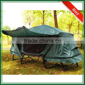 OEM Wholesale Lightweight Military Aluminum Alloy Folding Camping Tent Bed thumbnail-3