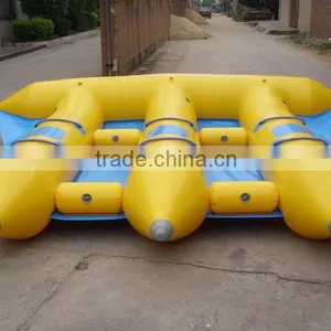 2016 New Product Hot Sale Girls Movies 6 Person Inflatable Flying Manta Ray Boat Flying Fairy Cheap Pric Huoyuan thumbnail-1