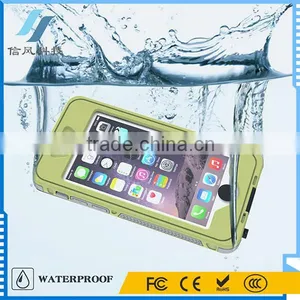 4.7 Inch Universal Glow In Dark Cover Case Waterproof Case for IPhone 6 6S for Swimming Diving thumbnail-1