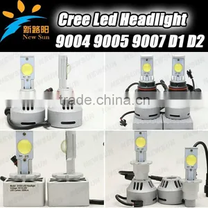Highest Lumens 6400LM Car Led h4 High Low c Ree Led Headlight Bulbs thumbnail-1