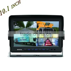 10.1 Inch 4 Quad Monitor With 4 Video Input thumbnail-1