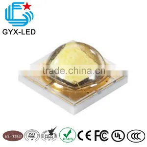3.45*3.45*1.95mm 1-3w 2.8-3.4v 120 Degrees UV SMD LED thumbnail-1