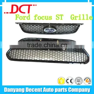 Front Radiator Grille For Ford Focus 09-13 Classics Grill (ST Sport Type) thumbnail-1
