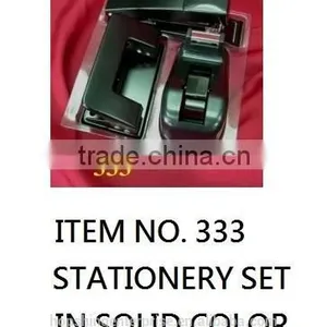 3 Pieces Stationery Set in Solid Color thumbnail-1