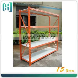 Metal Warehouse 3 Layers KD Wrought Iron Corner Storage Shelf thumbnail-3