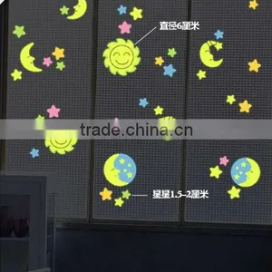 Sun Shape Glow in Dark Sticker thumbnail-1