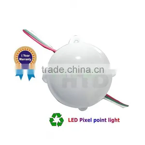 Outdoor Round Led Point Light 3.5inch Diameter 6w 5050 Rgb Led Pixel Light thumbnail-3