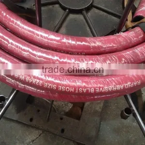 Red Color Sand Blast Hose thumbnail-1