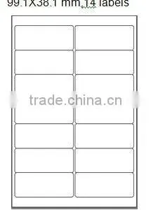 Self Adhesive White Address Label 99.1x38.1mm thumbnail-1