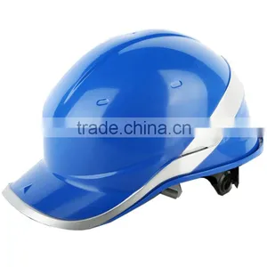 High Temperature Resistance ABS Safety Helmet With Fluorescence Bar thumbnail-1