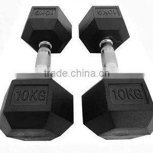 Wholesale Aerobic Hexagon Hex Dumbell With Logo Printed thumbnail-1