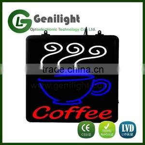 Cappuccino Coffee LED Animated Store Business Neon Sign for Shop thumbnail-2