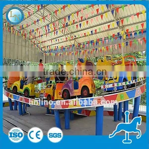 2016 Amusement Park Mini Electric Train Amusement Train Rides High Quality Mini Shuttle for Sale thumbnail-6