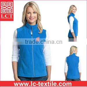 Recommend Top Level Quality 100% Pill Resistant Polyester Sleeveless Fleece Vest for Promotional Activities(LCTU0044) thumbnail-1