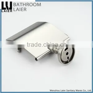 No.13133 Hot Sale Modern Bathroom Stainless Steel Brush Nicked Wall-Mounted Bathroom Accessories Paper Roll Holder thumbnail-4