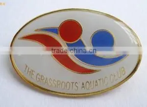 Wholesale Brass Custom Logo Epoxy Button Badge thumbnail-5