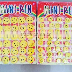 Customized Emoji Pin Logo Tin Badge for School Kids thumbnail-1