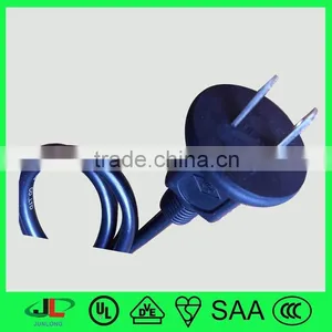 C7 Female Plug Extension Cord, PSE 2 Pin Round Plug, PSE 2 Pin to C7 Male Female Plug Power Cable thumbnail-1