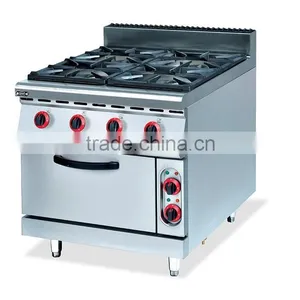 Commercial 4burners Gas Cooking Range thumbnail-2