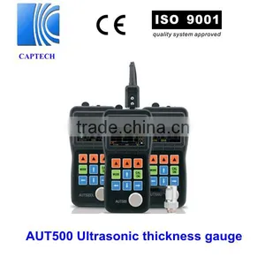 CE Certified, Digital Pipe Ultrasonic Thickness Gauge AUT500DL With Datalogge, Color Screen thumbnail-3