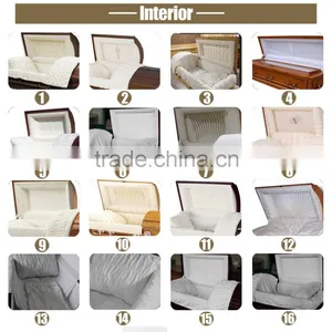 Ameican Style Exported Casket Interior Decoration thumbnail-2