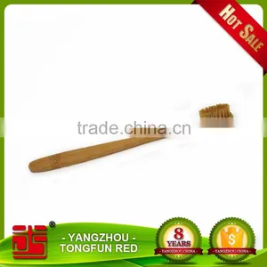 Wholesale Natural Customized Logo Bamboo Toothbrush Enviormental Soft Bristle Toothbrush for Home thumbnail-1