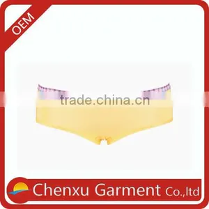Lemon Yellow Fancy Underwear Pakistan Ladies Undergarments Women Night Wear Sexy thumbnail-1