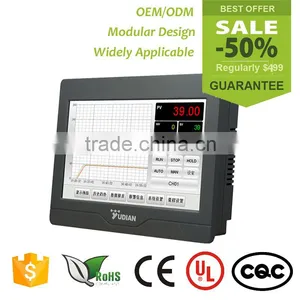 YUDIAN AI-3756 7 Inch Touch Screen Temperautre Controller Data Logger With Ssr Output thumbnail-1