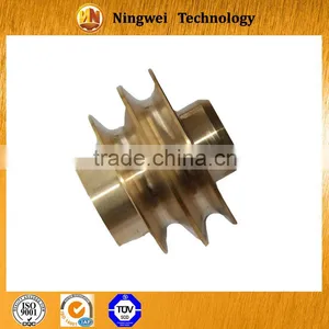 Copper Alloy Cnc Precision Machining Part , Textile Machinery Spare Parts thumbnail-1