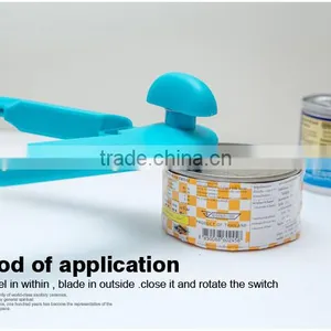 2016 Sales Champion Plastic Manual Safety Can Opener With Color Design thumbnail-3