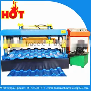 Roof or Wall Cladding System Use Machine,glazed Tile Profile Roll Forming Machine thumbnail-2