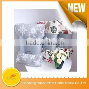 Famouse Brand China Supplier Polyester Woven Blanket thumbnail-1