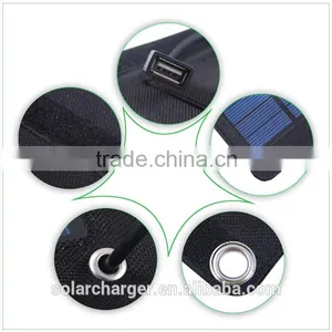 5W Solar Energy Bag Portable Foldable Solar Charger thumbnail-3